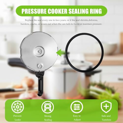 Repuestos para olla a presión Presto 2 Pcs sellos y válvulas miniatura 7
