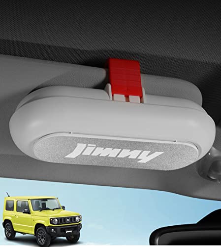 SHIFENGためにジムニーJB64 JB74多機能メガネケースカードホルダーアクセサリー(白)