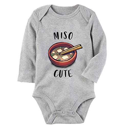 Image of Poemsimai Miso Cute I'm Cute Bodysuit Infant Rompers Unisex Baby Onesie