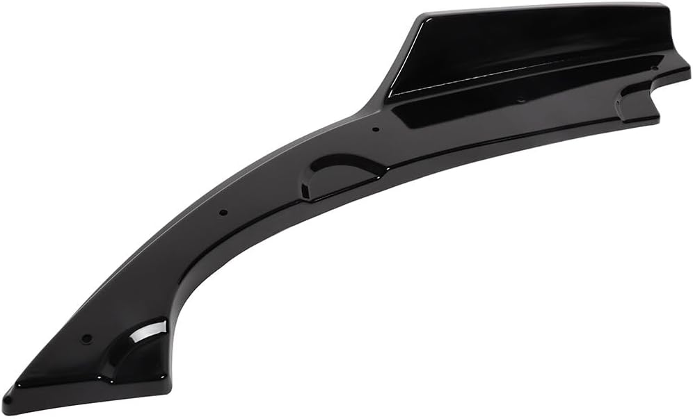 FINDAUTO PP Rear Bumper Lip Body Kit Spoiler Fit for 2016-2019 for Honda Civic Sedan Rear Bumper Lower Side Lip Canards Diffuser Splitter Apron Valence