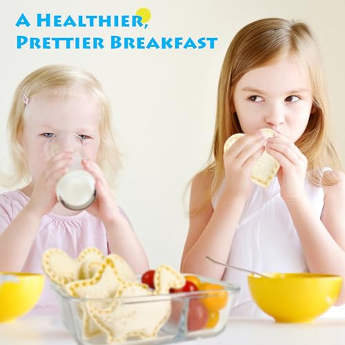 Sandwich Cutter and Sealer, Sandwich Cutter for Kids 5 PCS(BIG), Decruster Sandwich Maker, Great for Lunchbox and Bento Box - Boys and Girls Kids Lunch - Image 3