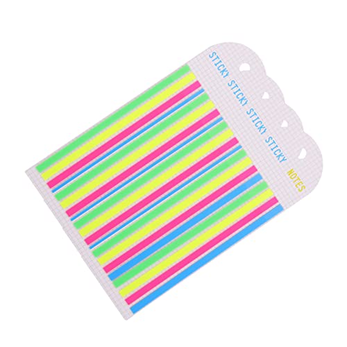 Bandes marqueurs fluorescentes transparentes repositionnables - 5