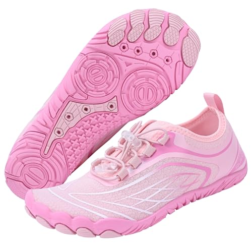 Image of Queday Water Shoes for Women Men Quick Dry Barefoot Shoes Athletic Lightweight Sports Aqua Socks Outdoor Swim Hiking Diving Surf Fishing Walking Kayaking