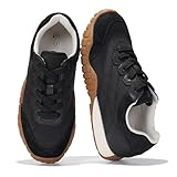 Picture of Project Cloud Sneakers for Women - Lightweight with Memory Foam Insole Womens Sneakers - Walking Shoes Women Footwear - Womens Shoes (Donna Hitop, BLK, 6.5)