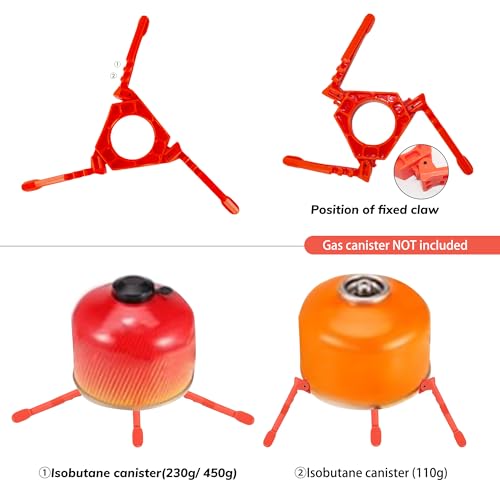 Set de Cocina para Camping KVNIFHS Outdoor Boiler con Estufa Mini y Cuchillo Seahorse miniatura 7