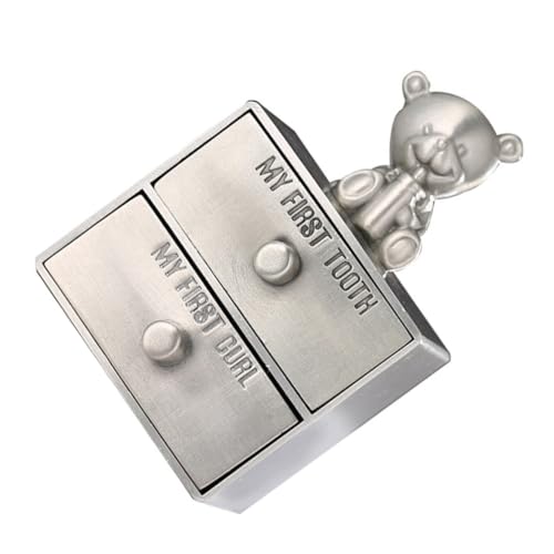 ULDIGI Baby Tooth Preservation Case Deciduous Tooth Box Boys Girls Organizer Perfect for Keepsake Present