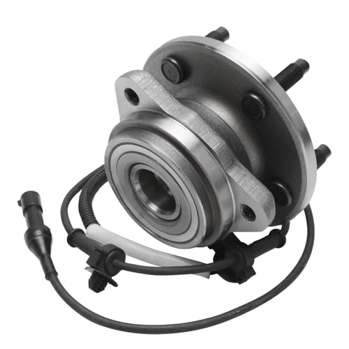 Image of Detroit Axle - 4WD Front Wheel Bearing Hubs for Ford Ranger Explorer Sport Trac Mercury Mountaineer Mazda B4000 Replacement 2 Wheel Bearing Hubs Assembly Set, Pair Hubs