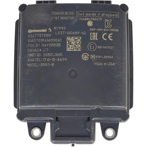 EZROAD Rear Blind Spot Radar Sensor Monitor LC3T-14C689-AD Compatible with Ford 2020-2024 Explorer, 2020-2022 F-250 F-350 Super Duty, 2020-2021 F-450 Super Duty Sport Utility Turbocharged Pickup Truck