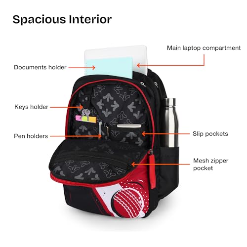 Image of Nasher Miles Polyester Laptop Backpack | Ideal for College, School, Office & Travel | Men, Women, Boys, Girls