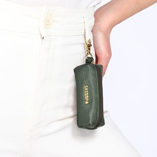 Image of Sassora Premium Leather Key Pouch For Car & Other Keys