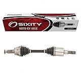 Sixity Auto Front Left CV Axle compatible with Hummer H3 2006-2010 - Driver Side Complete Axle Shaft Assembly