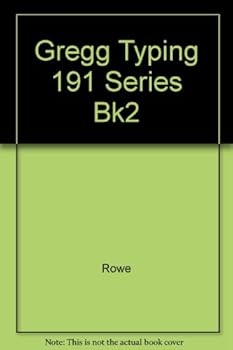 Hardcover Gregg Vocational Office Typing Book