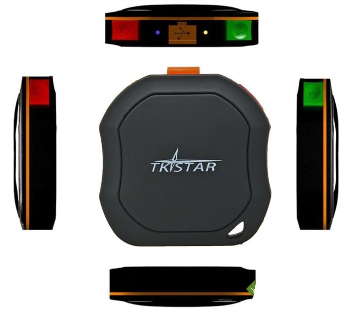 TKSTAR Mini GPS Tracker Ortung GSM Peilsender Schulranzen Kinder Hund Tier Auto ohne ABO wasserdicht APP Onlineportal 50g leicht / 1000mAh Akku
