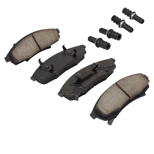 Image of QUALITY-BUILT Front Ceramic Brake Pads, Premium 1001-0376C, Compatible with 1988-2001 Buick /Chevrolet /Oldsmobile /Pontiac (Cutlass,Cutlass Supreme,Grand Prix,Lumina,Monte Carlo,Regal)
