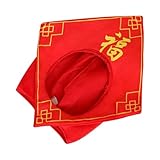 [TEHAUX] 春節中国旧正月ヘッドギア 3D福字デザイン お祝いパーティー用フォトブース小道具 中国文化イベントアクセサリー