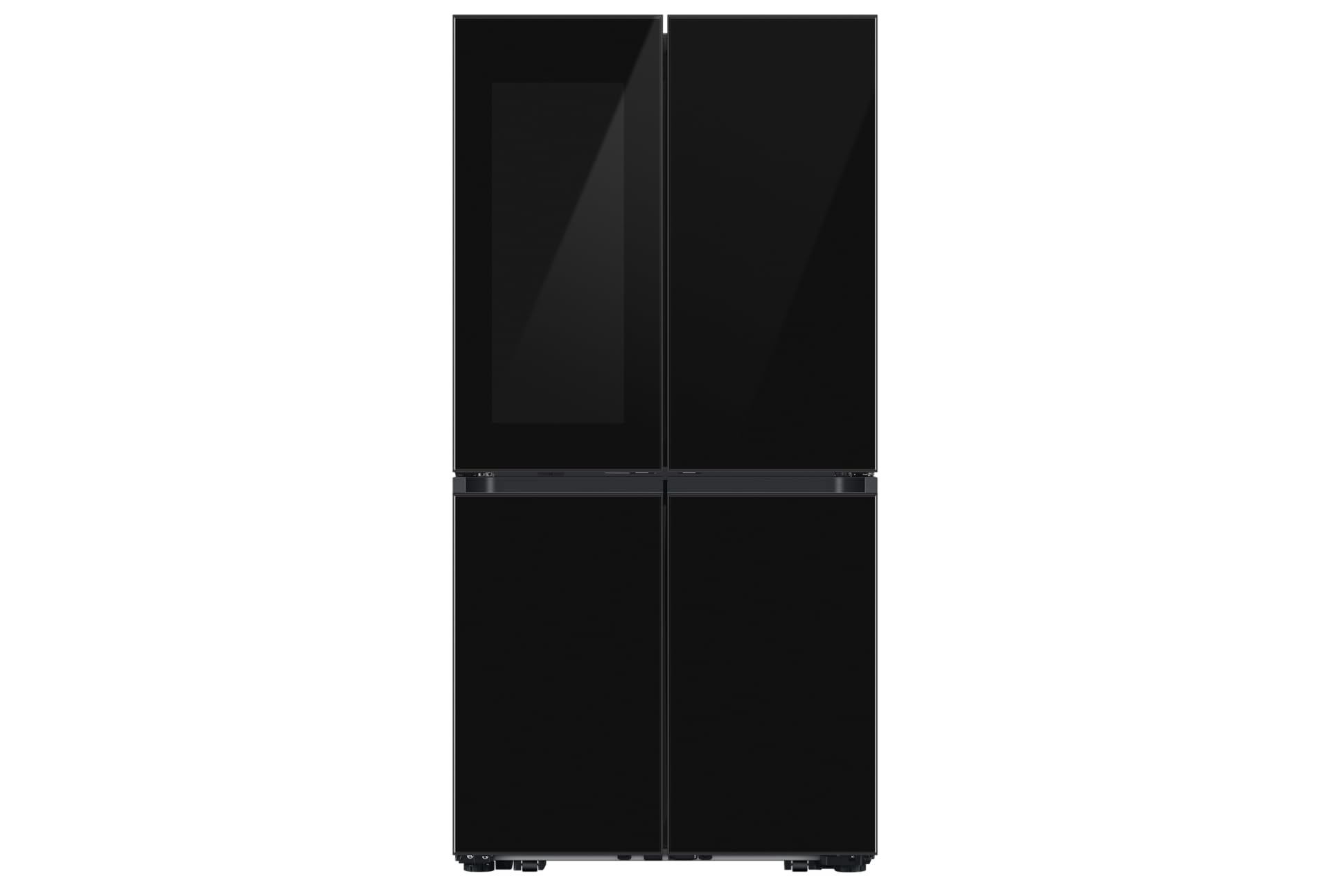 Frigorífico americano - Samsung BESPOKE RF65DB970E22EF, Triple Cooling, 185.3 cm, 645 l, Dispensador agua, Negro