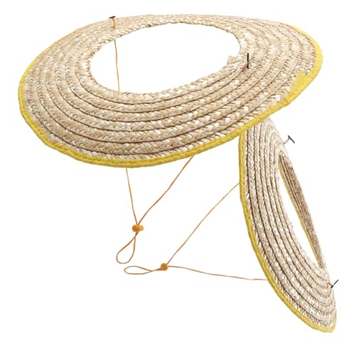 HOMSFOU 2 Stück Helmvorhang Netz Sonnenbandana Mit Flagge Bauhut Sonnenschutz Outdoor -Hut Schützend Liner Helm Sonnenblende Fallensteller Arbeiter-BAU-hutschirm
