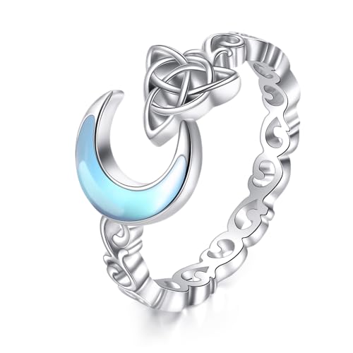 Bague femme argent 925 croix celtique alliance noeud de promesse