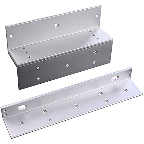 UHPPOTE ZL Bracket for Inward Door 280LZ/280KG Holding Force Electric Magnetic Lock Cover