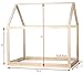 House Bed Frame Full Size Made in the USA - No Legs