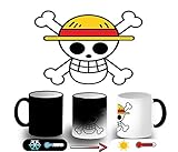 1 Taza mágica de cerámica de alta calidad, con el líquido muy caliente la taza se vuelve blanca y de esa forma aparece el dibujo, también ocurre al meterla en el microondas. No lavarla en lavavajillas. Apta para microondas. El dibujo no se estropea con el tiempo, no se caerá nunca. NO es una pegatina. El dibujo no se cuartea, no decolora, no se nota al tacto.
