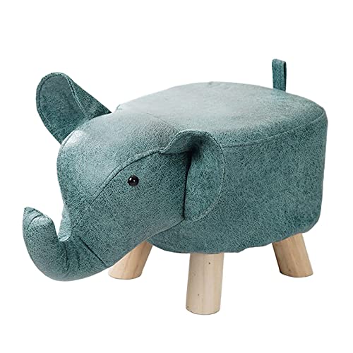 MYCENSE Banco para os pés de animais Sofá Banco de chá Banco infantil de madeira para salas de estar