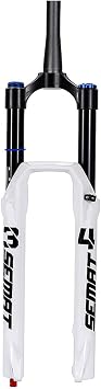 Mountain Bike Air Suspension Fork 26/27.5/29 Inch Disc Brake MTB Forks 160mm Travel Straight/Tapered Tube Bike Front Fork 28.6mm QR 9mm Manual Lockout