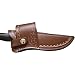 Custom Leather Cross Draw Knife Sheath for a Buck 119 Dyed Brown Sheath Only!