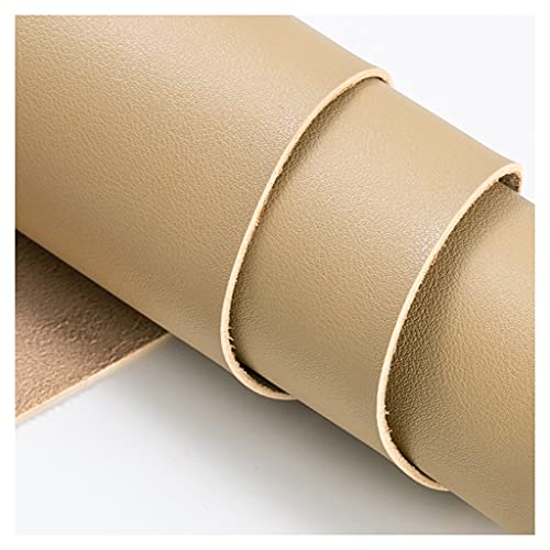 Similicuir pour réparer un siège déchiré de voiture ou bateau tissu PU beige 1m