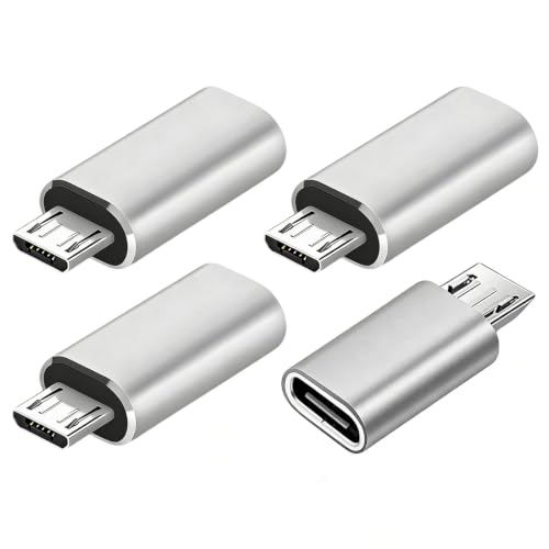Image of USB C to Micro USB Adapter Micro USB to USB C Adapter Connector Converter