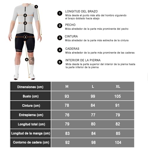 La Mejor Lista de Ropa de Ciclismo para Hombre al mejor precio. 12 Imagen adicional