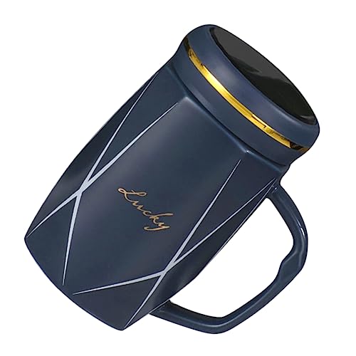 FONDOTIN taza vasos de te vasos cafe coffee cup coffee mug vasos para cafe bebida agua tetera café platillo té derramar vaso de oficina cerámica