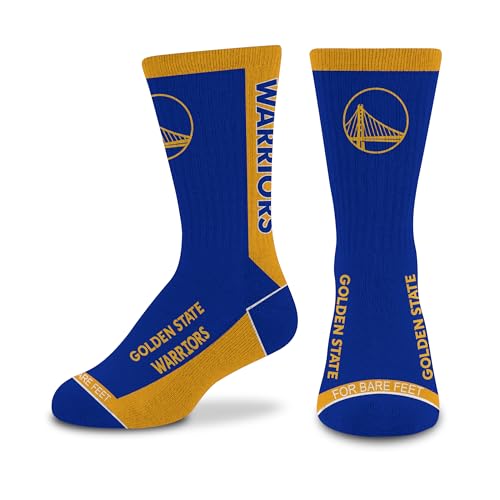 For Bare Feet NBA GOLDEN STATE WARRIORS MVP Crew Sock