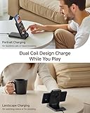 Charging Station for Samsung S25/Watch 8/8 Classic, 3 in 1 Wireless Charger for Samsung S25 Ultra/S25+/S24/S23/Fold 6, Galaxy Watch Ultra 2025/7/6/5/4/3, Galaxy Buds, SwanScout 703S (No Adapter) - Image 5