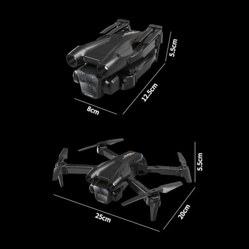 Namolit Drone de controle remoto com câmera 4K Quadcopter de controle remoto para evitar obstáculos