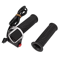 Verstellbarer Elektrofahrrad Gasgriff mit LCD-Display f¨¹r E-Bikes und Elektroroller Throttle, Verstellbare Geschwindigkeit