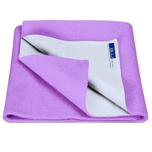 Image of Quick Drysheet for Baby - Waterproof Extra Absorbent Instadry Bed Protector Sheets | Washable Reusable Mattress Protector for New Born Babies Toddler Kids Children (Multicolor, XL Pack of 1)