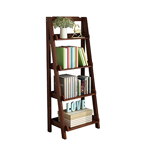 BAOMEI Étagère 4 Ladder étagère Pliable Tiers Bibliothèque Cover