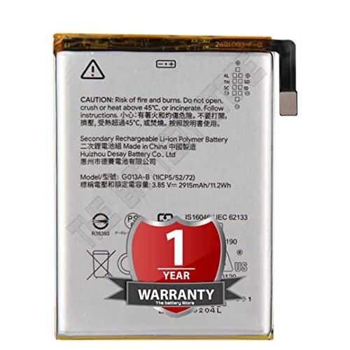 Image of Original G013A-B Battery for Google Pixel 3 G013AB HTC, G013A Battery with 1 Year Warranty *** (Original Battery 099)