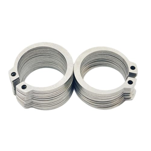 PHasz 100 Pcs 304 Stainless Steel External Circlips, Retaining Shaft Snap Clip Rings for Axles, Shafts And Other Moving Parts,19mm