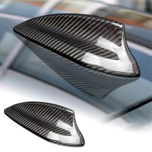 Fit for BMW X5 F15 2014-2019,Antenna Cover,Carbon Fiber Pattern Car Antenna Topper Trim,Exterior Car Roof Decoration