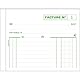 Exacompta 13274E Quittungsblock, 105 x 135 mm, selbstdurchschreibend, französischer Druck