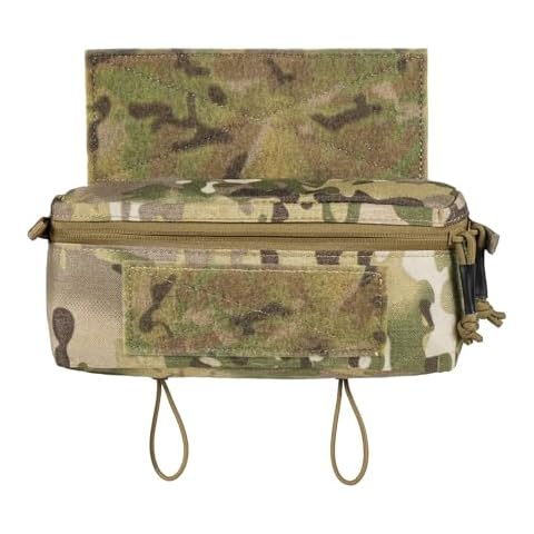 CASONMMAX Tactical Drop Pouch with Tourniquet Holder,Mini Admin Dangler Pouche Cover