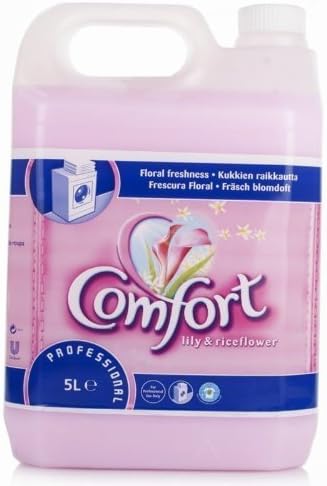 Comfort 5L Professional Lily & Riceflower Fabric Softener Conditioner by Comfort