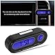 KSTE 2 in 1 Auto-Fahrzeug-Innen Mini elektronischer Uhr Digitaluhr-Thermometer Voltmeter