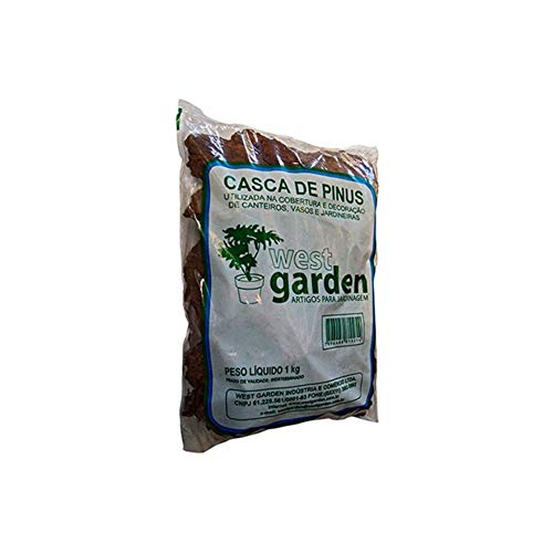 Casca De Pinus 1 Kg West Garden