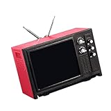 tele retro vintage Élevez les présentoirs miniatures du salon, créez un événement thématique ou ajoutez du caractère à votre collection d'étagères avec cette figurine de téléviseur à l'échelle 1/12