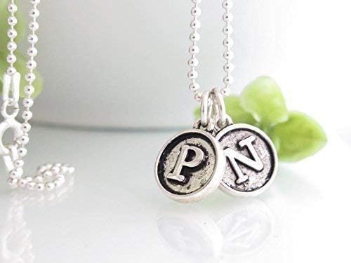 Typewriter Key Jewelry - Personalized Necklace for Mom