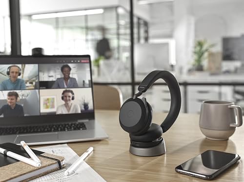 Jabra Evolve2 75 micro-casque haut de gamme double mousse noir - 4