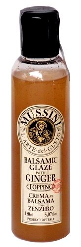 Italian Natural Flavored Ginger Balsamic Glaze, 5.1 Ounce